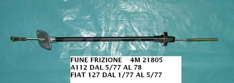 FUNE FRIZIONE AUTOBIANCHI A112 - FIAT 127 (21805)